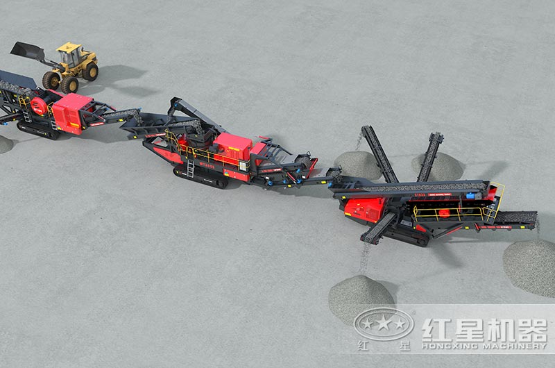 移動(dòng)式制砂生產(chǎn)線(xiàn) 移動(dòng)式制砂生產(chǎn)線(xiàn)