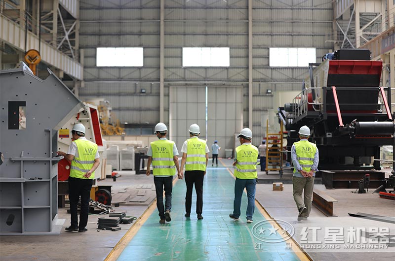 客戶參觀反擊破生產車間 客戶參觀反擊破生產車間