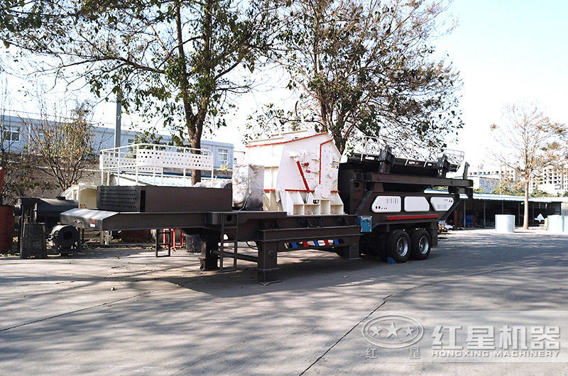 移動反擊破粒型好，可做中細碎處理