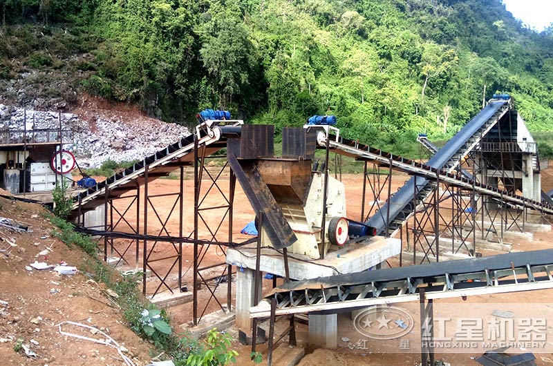 小型石灰石破碎生產線